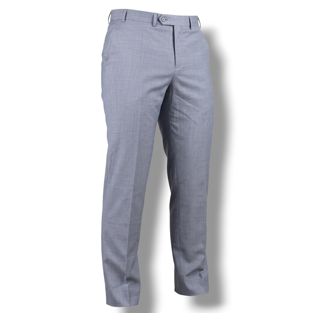 Calvin Klein Dress Pants Mens 36x32 Slim Fit Grey Wool Blend